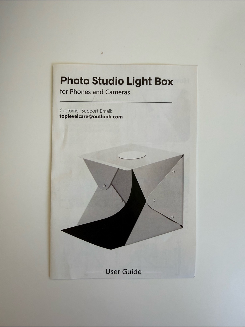 Photo Studio Light Box for Phones and Cameras - White